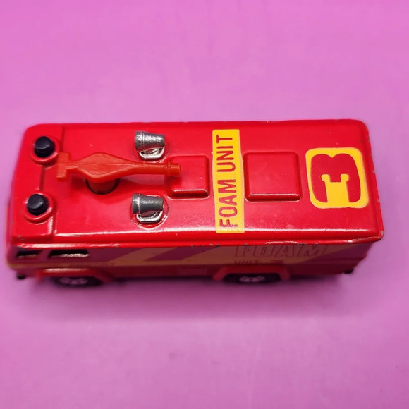 1980 Matchbox Command Van Metro Airport Foam Unit 3 Diecast Truck - Picture 3 of 5
